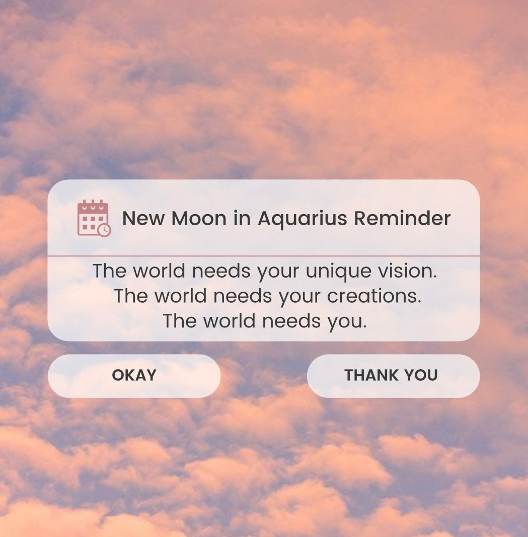 New Moon in Aquarius/Lunar New Year: What Are You Planting this Year?