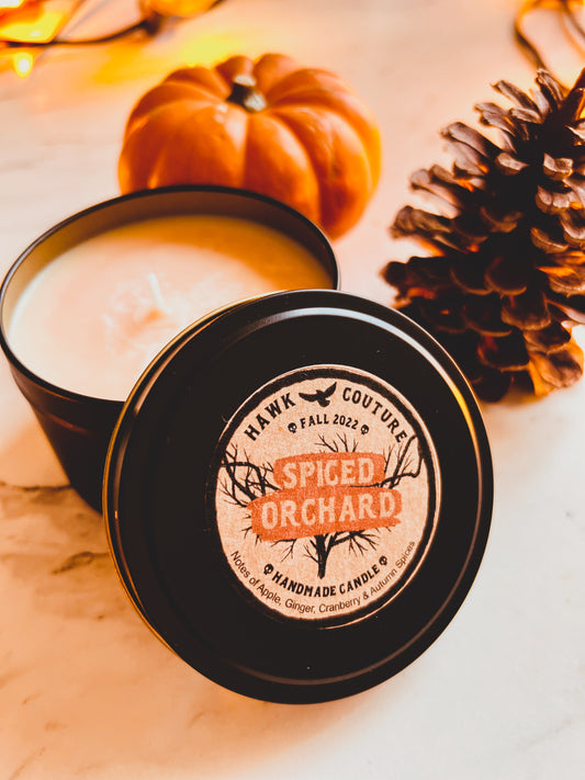 8oz Handmade Candle - Spiced Orchard