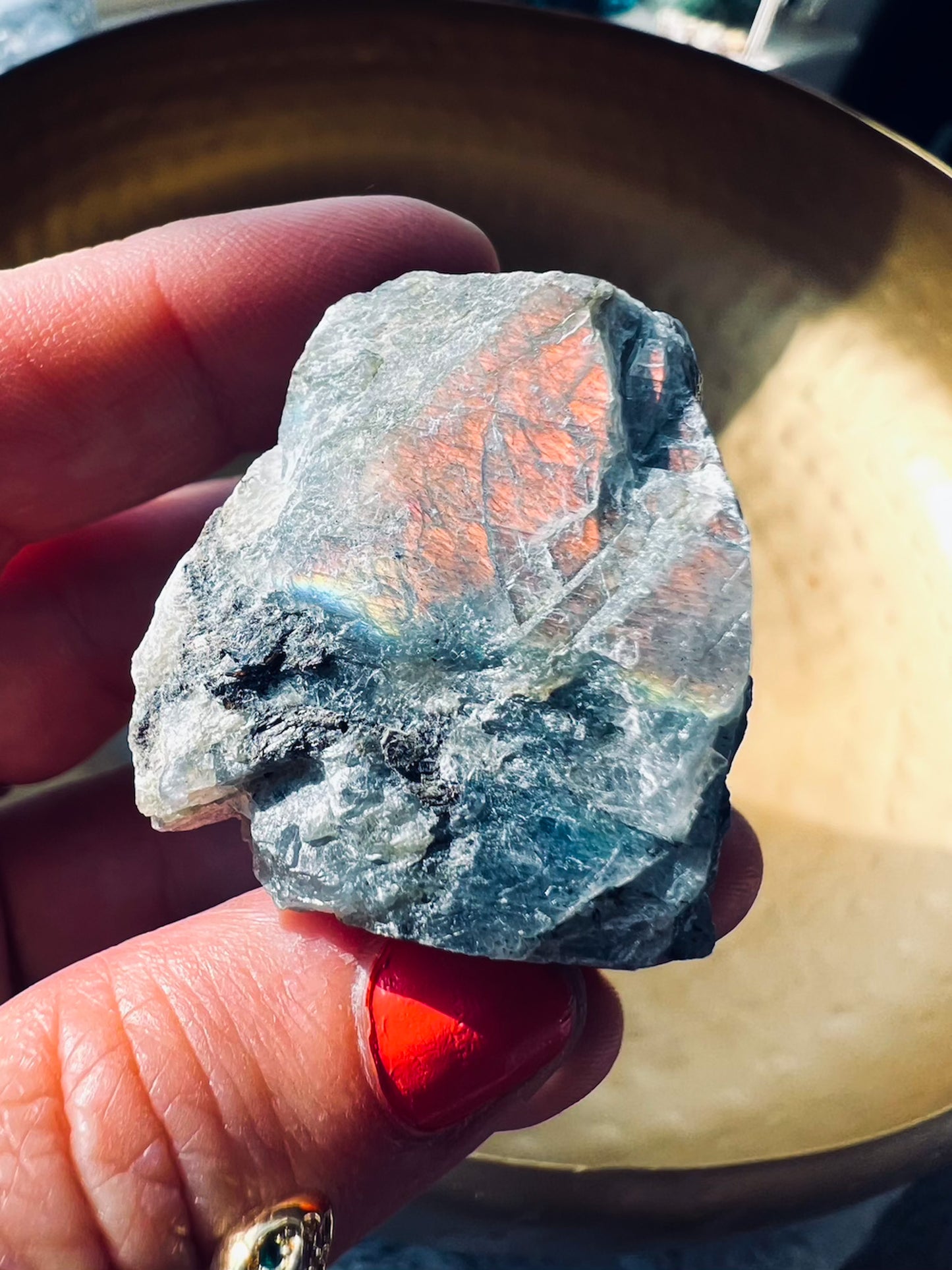 BUNDLE: Raw Labradorite, Rose Quartz & Pyrite Cube